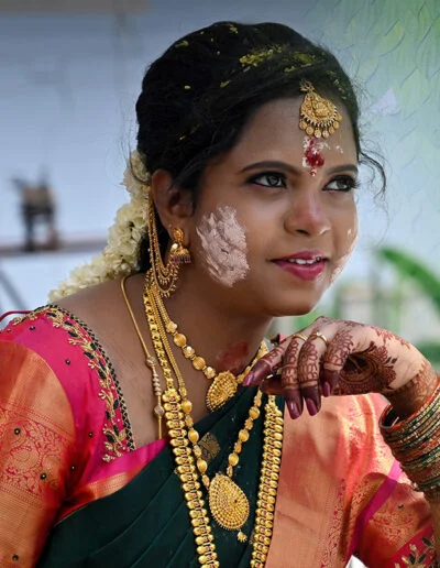 Jeevan with Sinthuja Baby shower photography in Namakkal