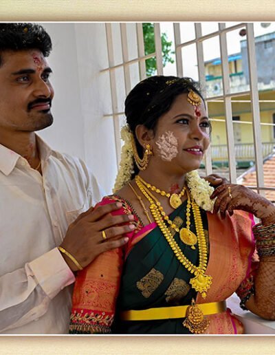 Jeevan with Sinthuja Baby shower photography in Namakkal