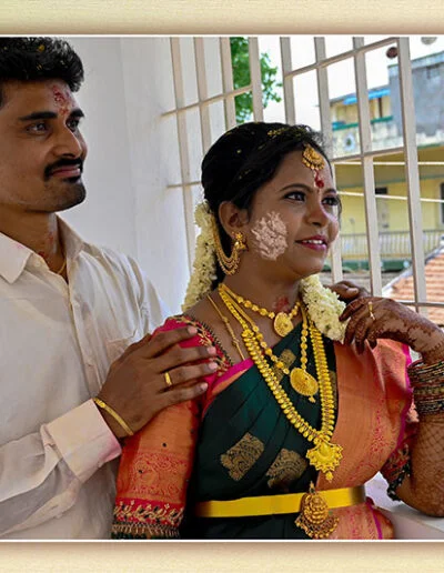 Jeevan with Sinthuja Baby shower photography in Namakkal
