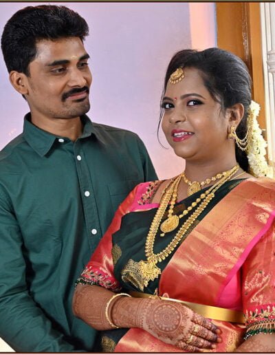 Jeevan with Sinthuja Baby shower photography in Namakkal