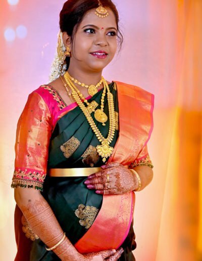 Jeevan with Sinthuja Baby shower photography in Namakkal
