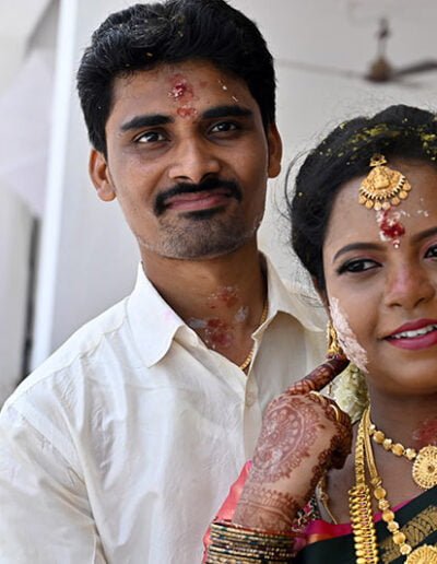 Jeevan with Sinthuja Baby shower photography in Namakkal